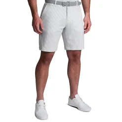 State and Liberty Athletic Fit Shorts - Grey Seersucker