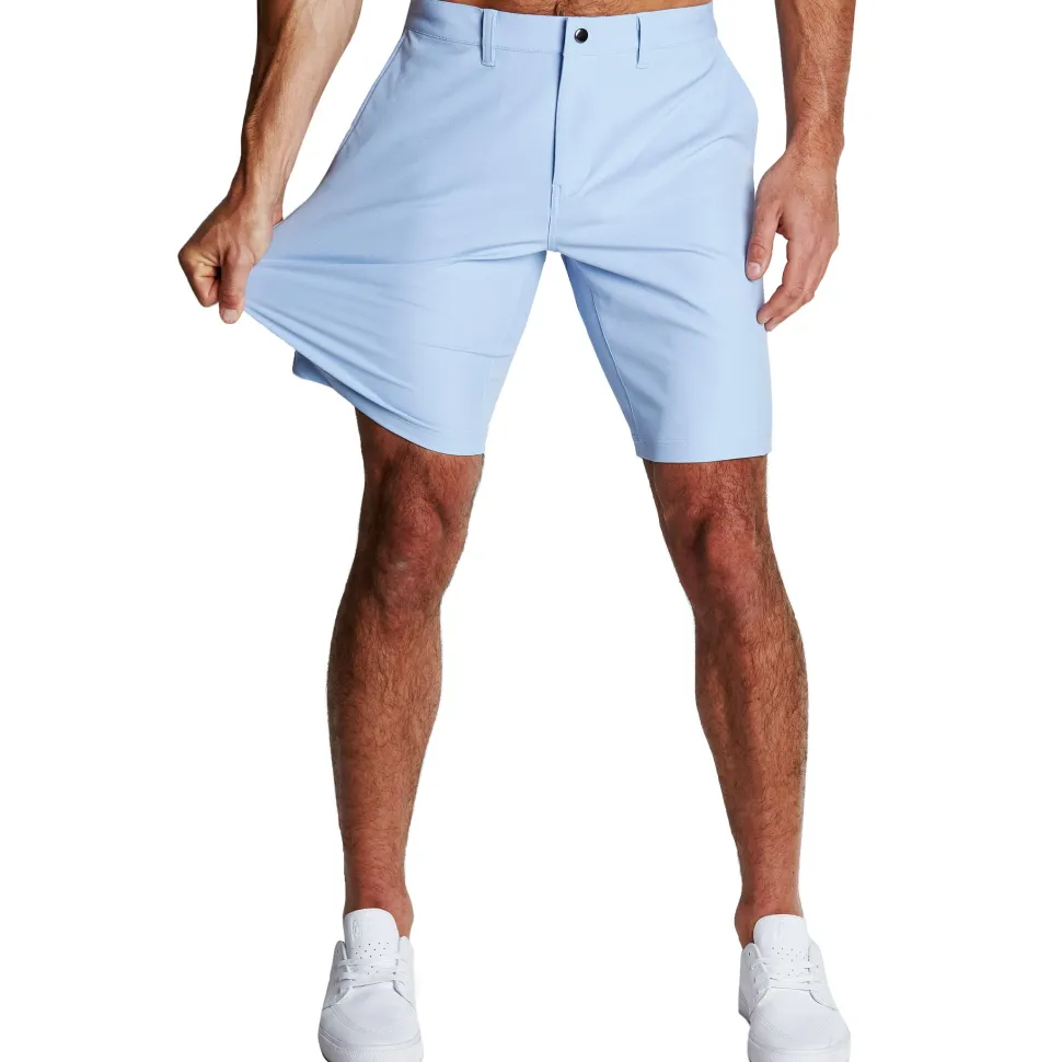 State and Liberty Athletic Fit Shorts - Light Blue