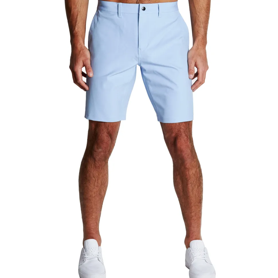 State and Liberty Athletic Fit Shorts - Light Blue