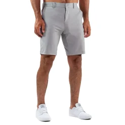 State and Liberty Athletic Fit Shorts - Light Grey