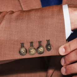 State and Liberty Athletic Fit Stretch Blazer - Heathered Salmon