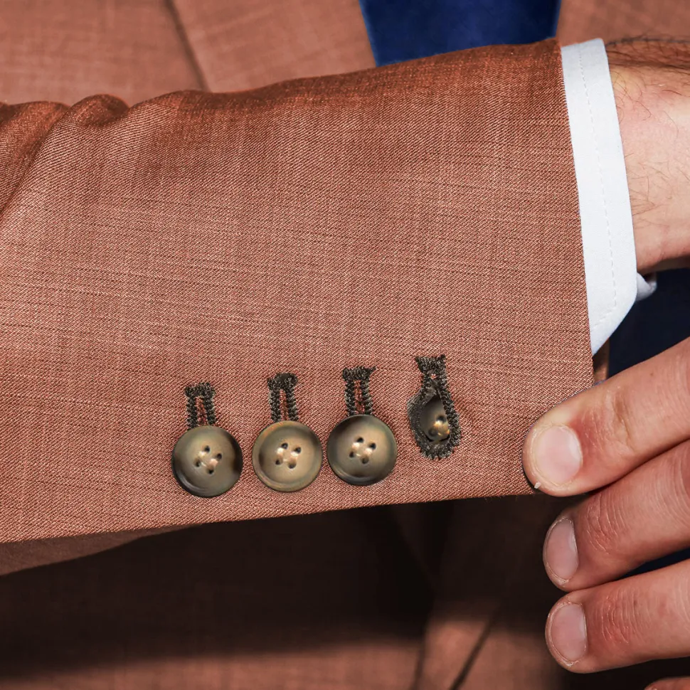 State and Liberty Athletic Fit Stretch Blazer - Heathered Salmon