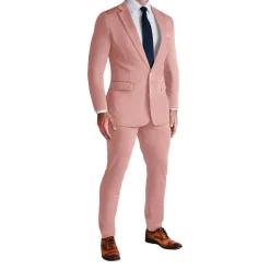 State and Liberty Athletic Fit Stretch Blazer - Solid Rose