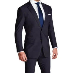 State and Liberty Athletic Fit Stretch Blazer - Heathered Midnight Navy