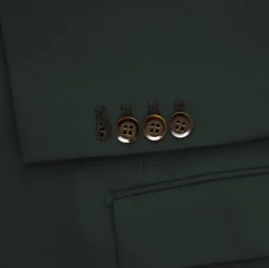 State and Liberty Athletic Fit Stretch Blazer - Solid Hunter Green