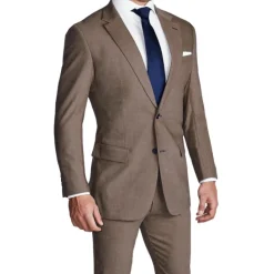 State and Liberty Athletic Fit Stretch Blazer - Lightweight Heathered Latte