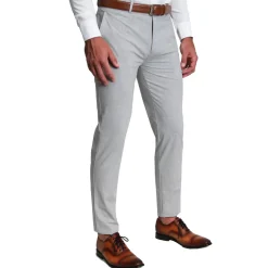 State and Liberty Athletic Fit Stretch Blazer - Lightweight Heathered Light Grey