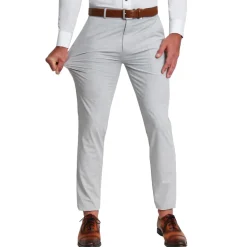 State and Liberty Athletic Fit Stretch Blazer - Lightweight Heathered Light Grey