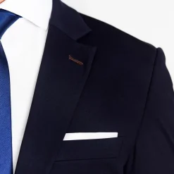 State and Liberty Athletic Fit Stretch Blazer - Navy