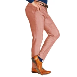 State and Liberty Athletic Fit Stretch Suit - Heathered Salmon