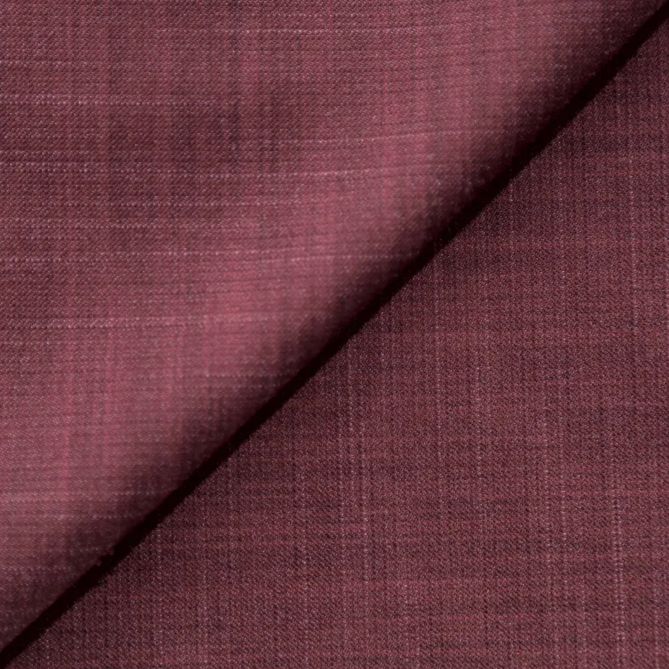 State and Liberty Athletic Fit Stretch Suit - Heathered Maroon