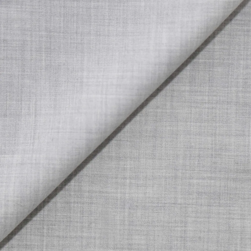 State and Liberty Athletic Fit Stretch Suit - Lightweight Heathered Light Grey