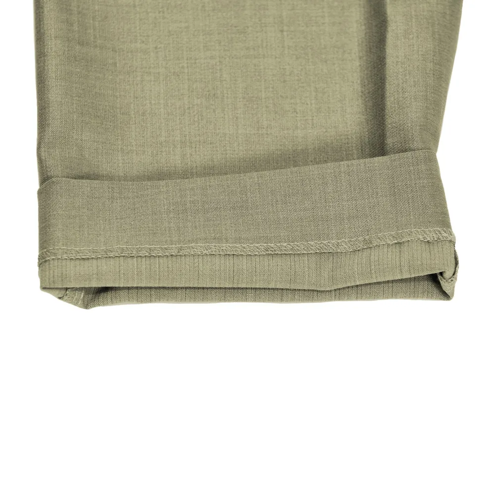 State and Liberty Athletic Fit Stretch Suit Pants - Heathered Olive