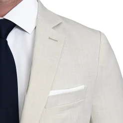 State and Liberty Athletic Fit Stretch Suit - Lightweight Heathered Bamboo