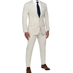 State and Liberty Athletic Fit Stretch Suit Pants - Lightweight Heathered Bamboo