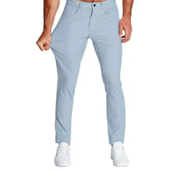 State and Liberty Athletic Fit Stretch Tech Chino - Light Blue