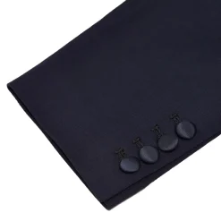 State and Liberty Athletic Fit Stretch Tuxedo Jacket - Navy with Peak Lapel