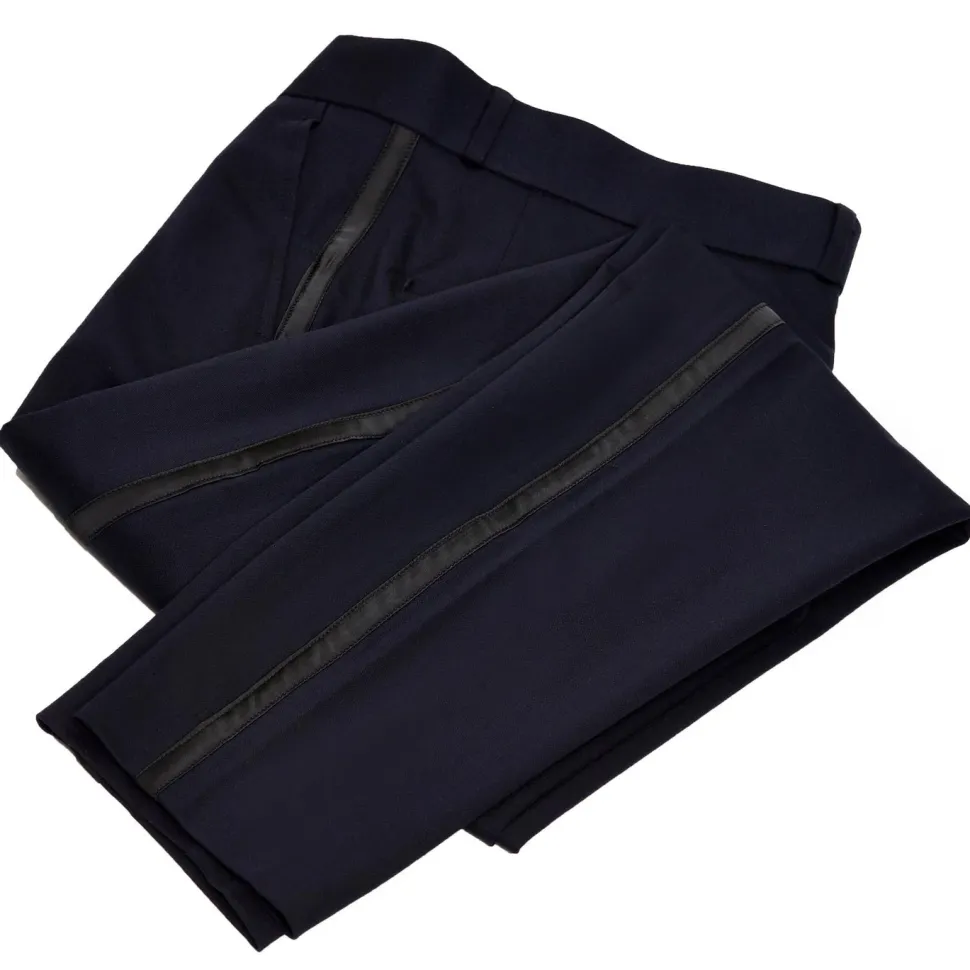 State and Liberty Athletic Fit Stretch Tuxedo - Navy with Shawl Lapel