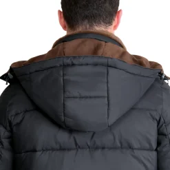 State and Liberty Down Puffer Coat - Black