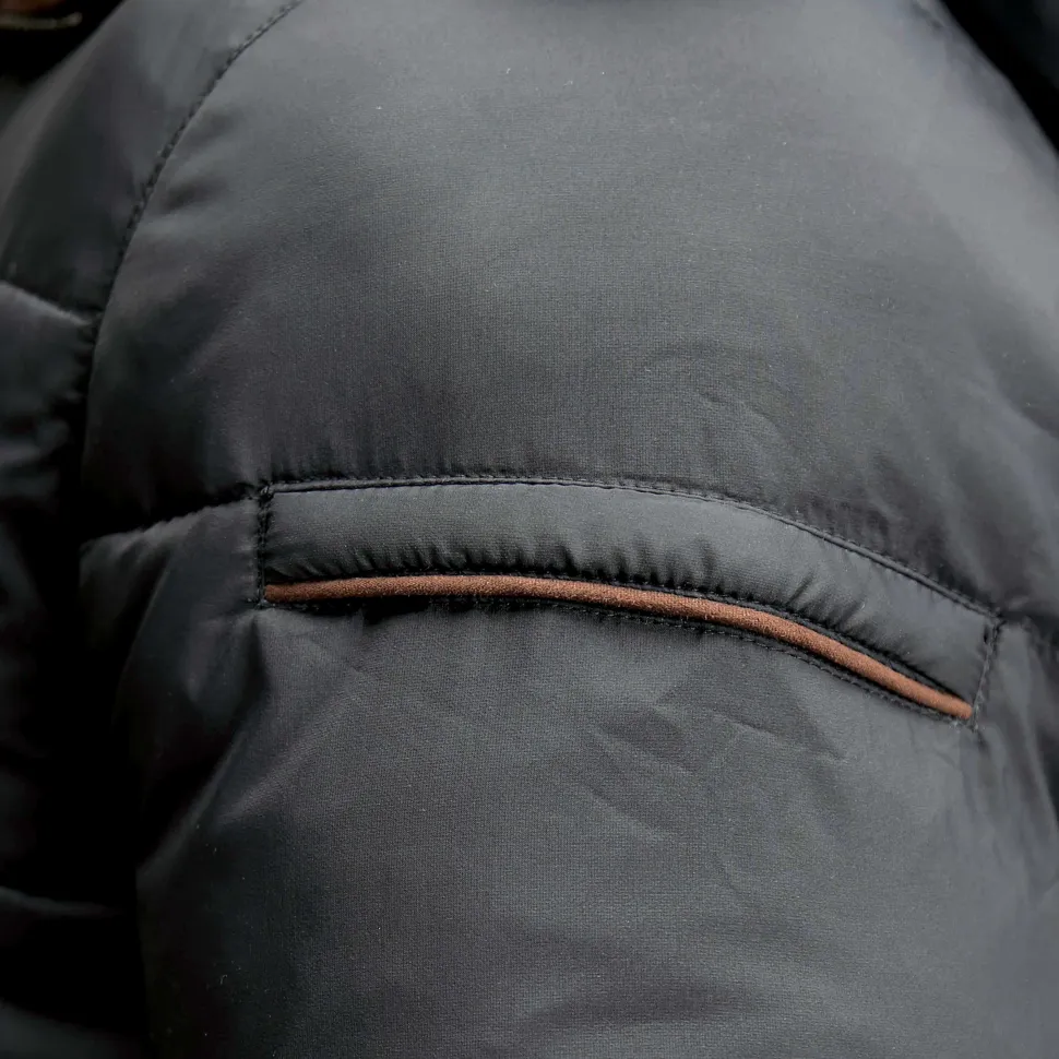 State and Liberty Down Puffer Coat - Black