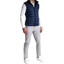State and Liberty Down Puffer Vest - Navy