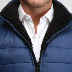 State and Liberty Down Puffer Vest - Navy