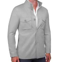 State and Liberty Field Jacket - Light Grey