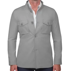 State and Liberty Field Jacket - Light Grey