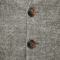 State and Liberty Green Herringbone Overcoat