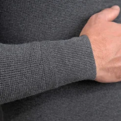 State and Liberty Heavy Knit Crewneck - Charcoal