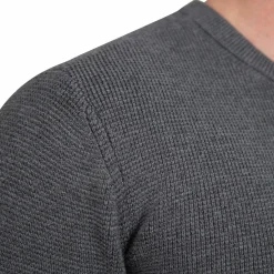 State and Liberty Heavy Knit Crewneck - Charcoal