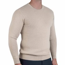 State and Liberty Heavy Knit Crewneck - Tan