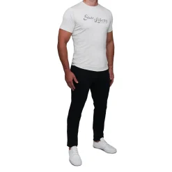 State and Liberty Logo T-Shirt - Oatmeal