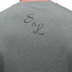 State and Liberty Logo T-Shirt - Olive