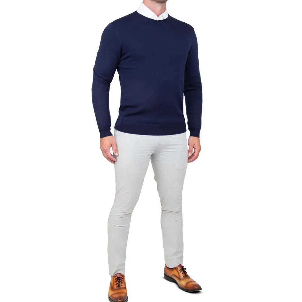 State and Liberty Mid-Weight Wool Crewneck -