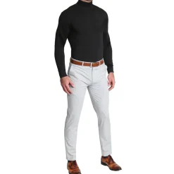 State and Liberty Mock Turtleneck - Black