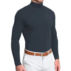 State and Liberty Mock Turtleneck - Navy