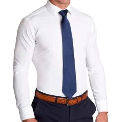 State and Liberty Navy Woven Silk Tie