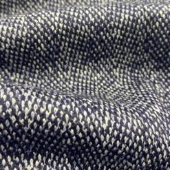 State and Liberty Open Button Overcoat - Navy Herringbone