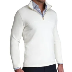 State and Liberty Quarter Zip - Solid Cream