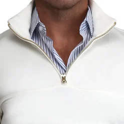 State and Liberty Quarter Zip - Solid Cream