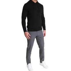 State and Liberty Solid Black Hoodie