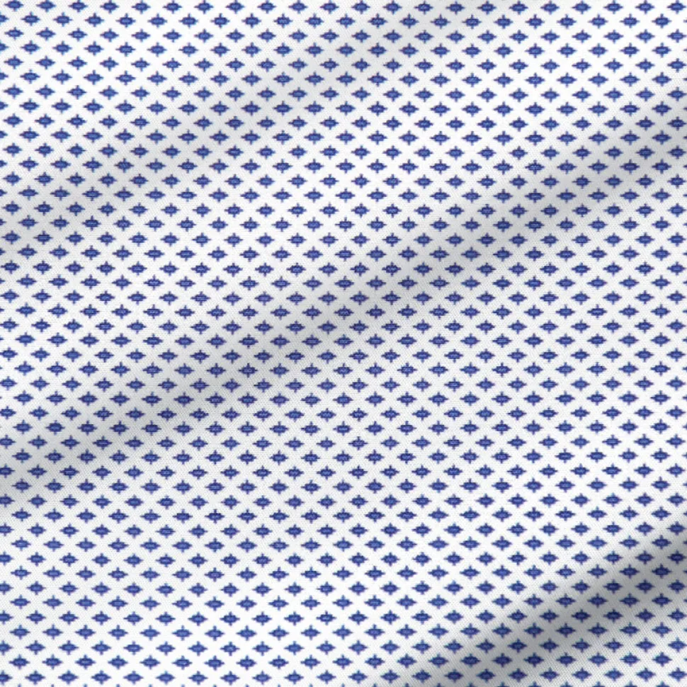 State and Liberty "The Charles" Navy Diamond Dress Shirt