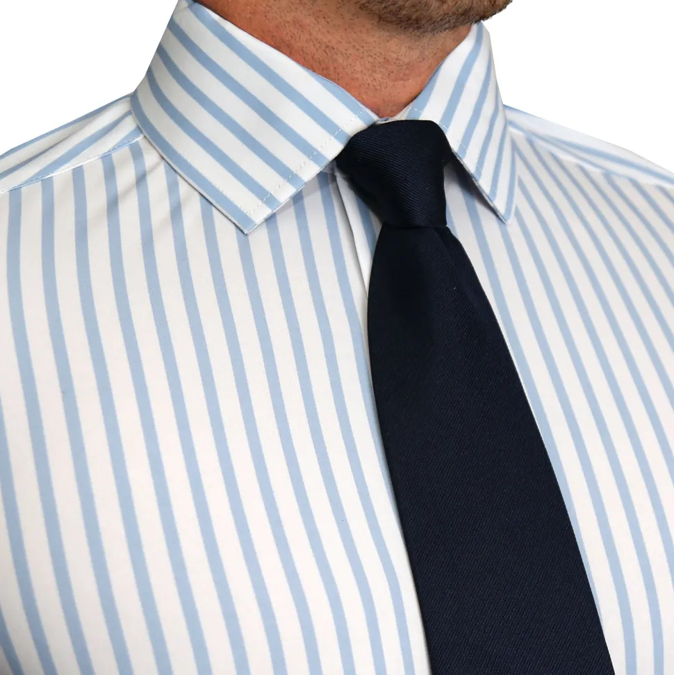 State and Liberty "The Francisco" Light Blue Mid-Stripe