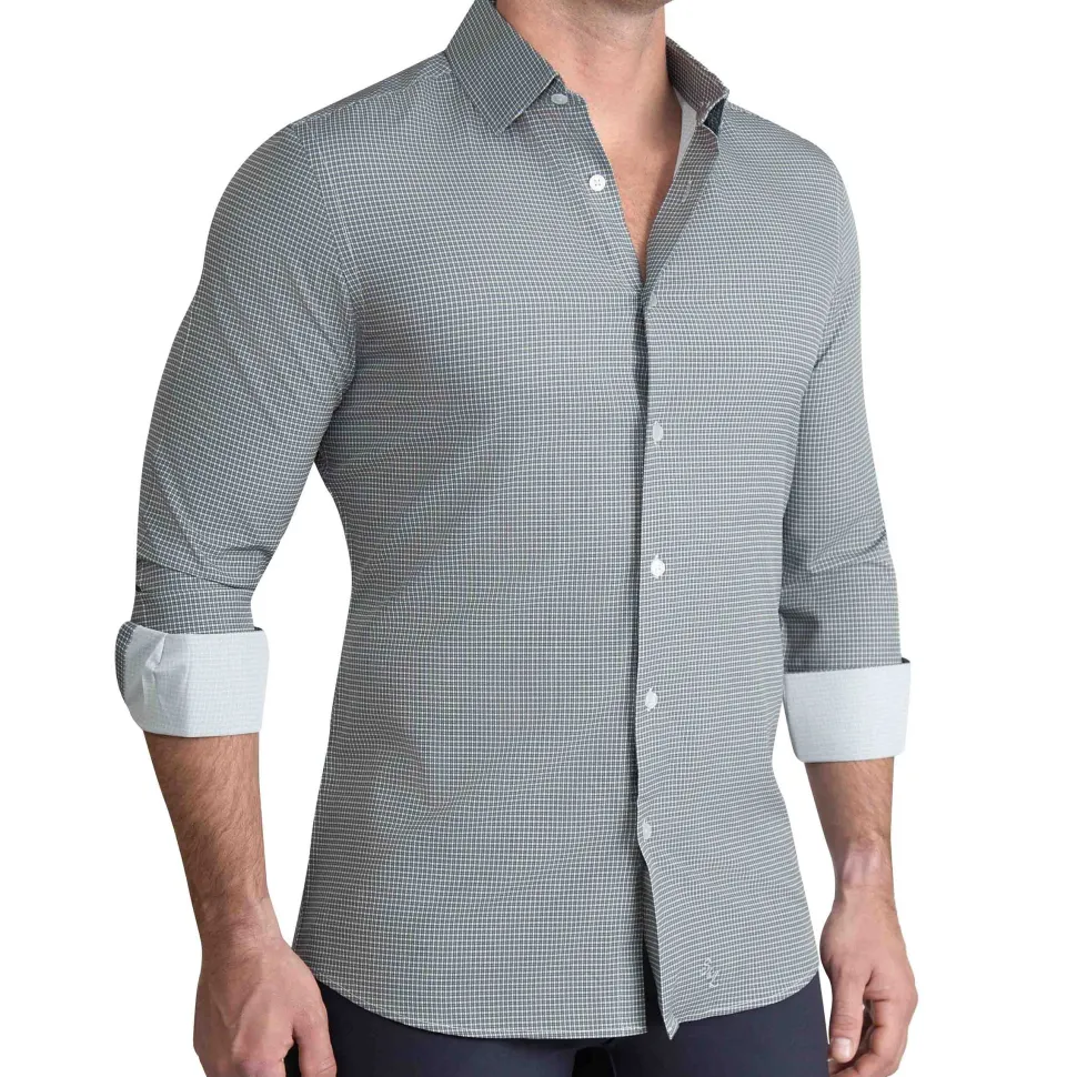 State and Liberty "The La Porta" Green, White, & Black Mini Double Check