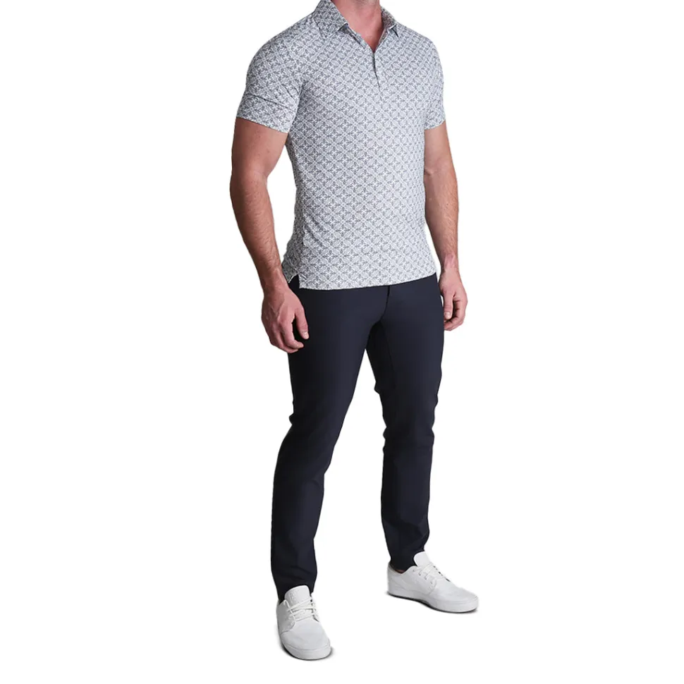 State and Liberty "The Lorenzo" Navy & White Jacquard