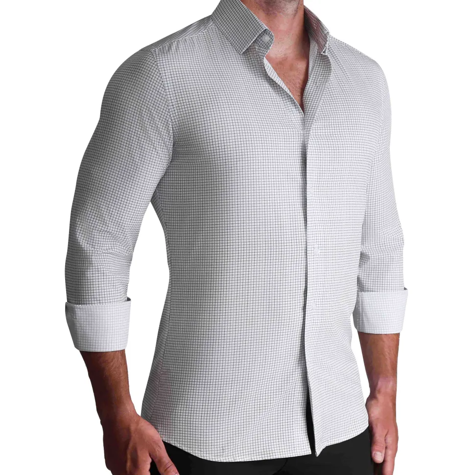 State and Liberty "The Luca" Black Dashed Mini Grid