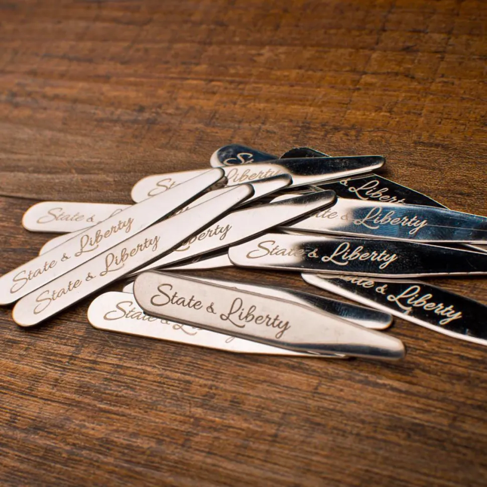 State and Liberty "The Merrill" Blue Micro Check