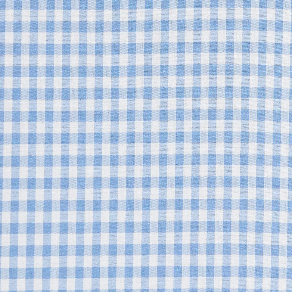 State and Liberty "The Mills" Light Blue Gingham
