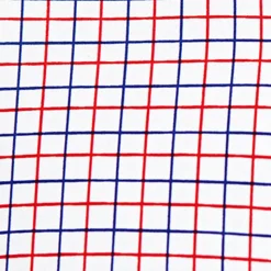 State and Liberty "The Potomac" Red and Blue Cross Stitch